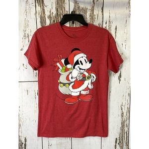 Disney Christmas Mickey Mouse Santa T-Shirt